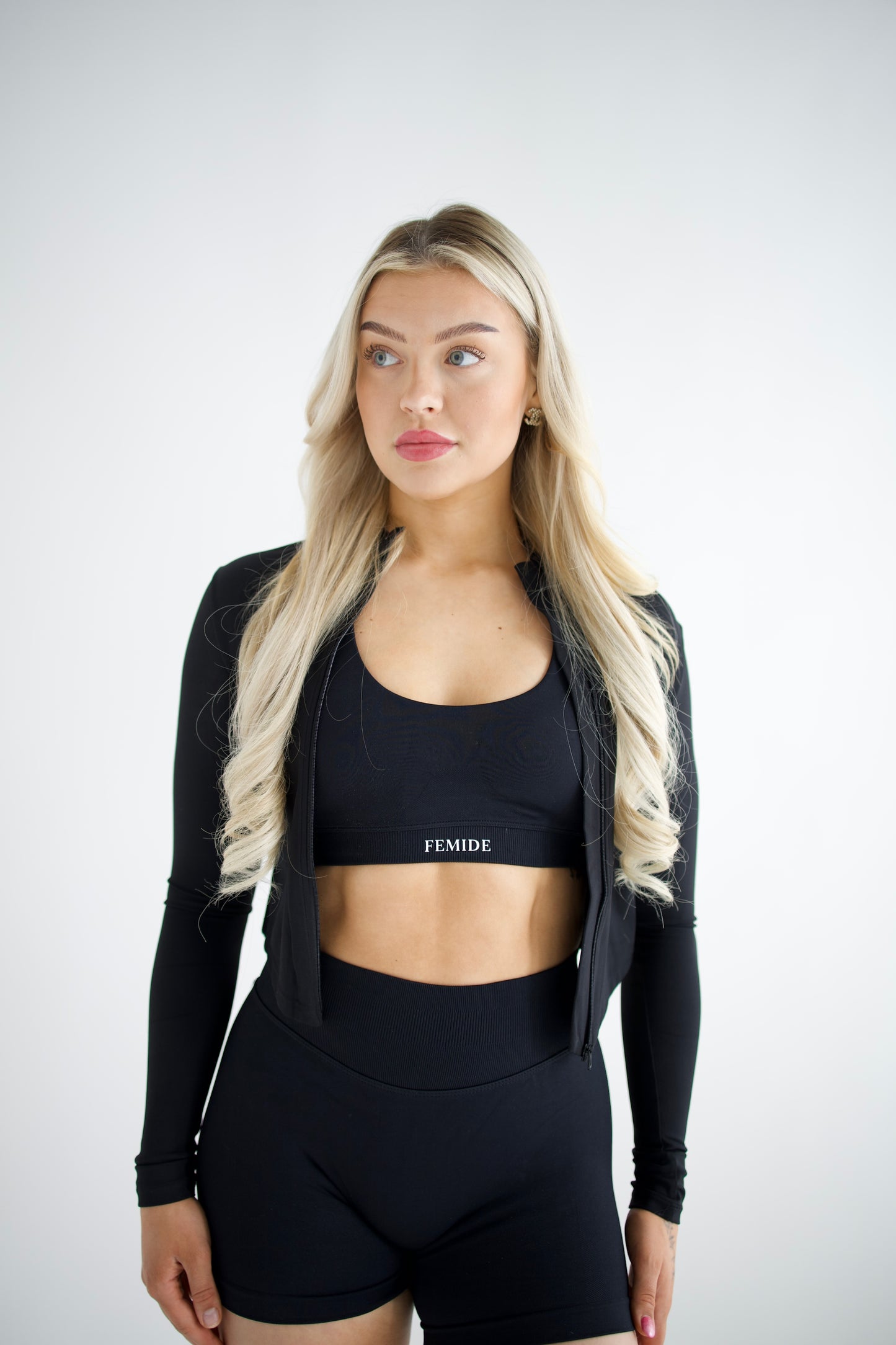 Contour zip jacket
