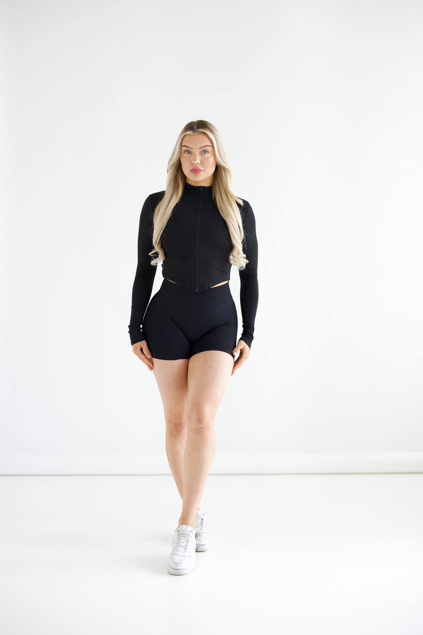 Contour zip jacket