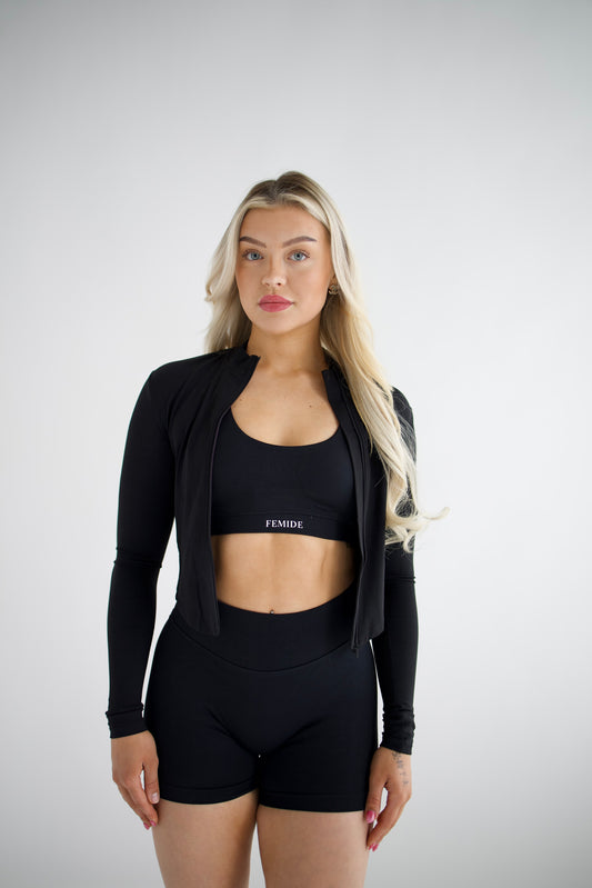 Contour zip jacket